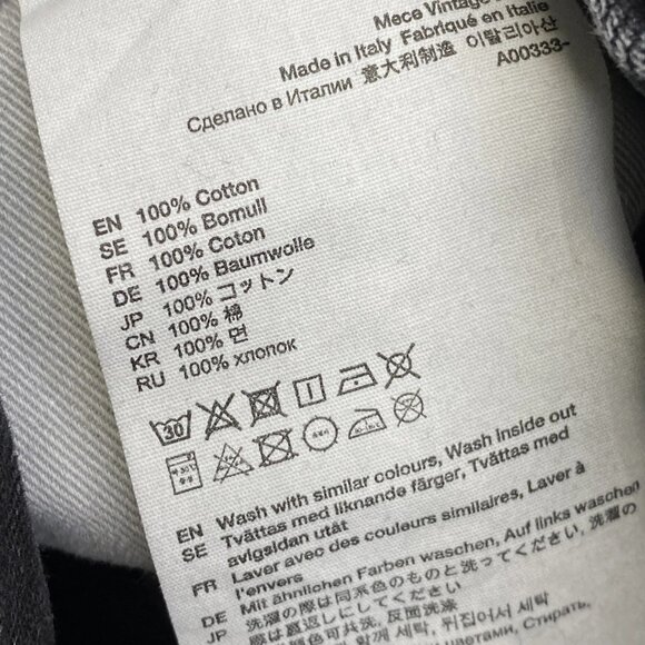 NEW ACNE STUDIOS Women’s Mece Vintage High Waist Tapered  Jeans Black Size 28x30 - Picture 4 of 11